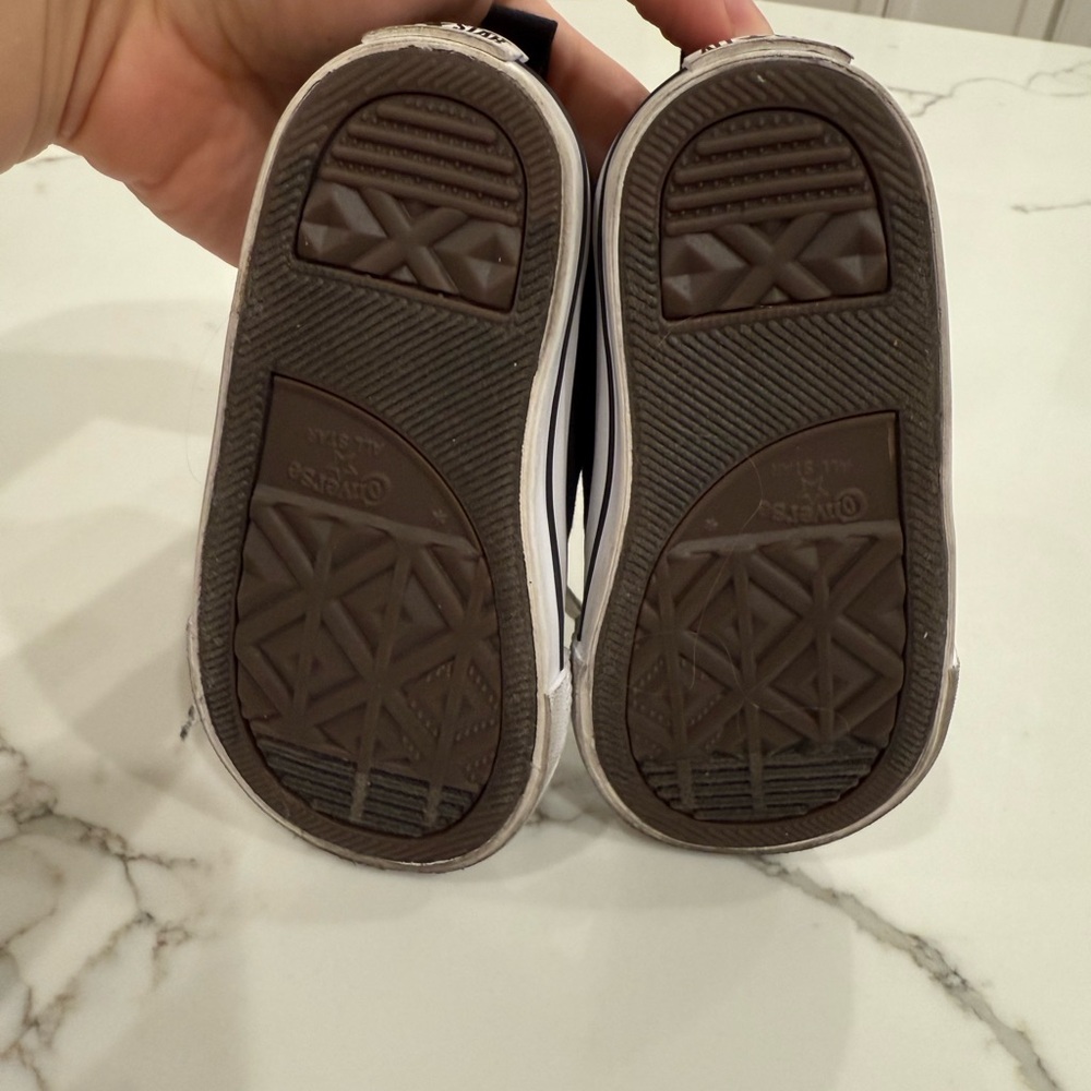 Kids Black Converse Sneakers - Picture 5 of 6